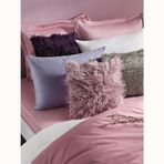 Linens Mix Match Pamuk Saten 2'li Standart Ekru Yastık Kılıfı Seti