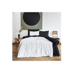 Linens Mix Match Pamuk Saten Ekru King Size Nevresim Kılıfı