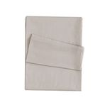 Linens Mix Match Pamuk Saten Taş King Size Çarşaf