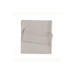 Linens Mix Match Taş Pamuk Saten Çift Kişilik Çarşaf