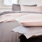 Linens Mix Match Vizon Pamuk Saten 2'li Volanlı Yastık Kılıfı Seti