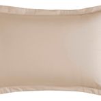 Linens Mix&Match Pamuk Saten 2'li Volanlı Yastık Kılıfı Seti Camel