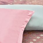 Linens Mix&Match Pamuk Saten 2'li Volanlı Yastık Kılıfı Seti Yeşil - 50 x 70 cm