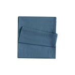 Linens Mix&Match Pamuk Saten Çift Kişilik Çarşaf indigo - 240 x 260 cm - Mavi