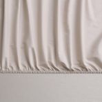Linens Mix&Match Pamuk Saten Queen Size Lastikli Çarşaf Taş - - cm