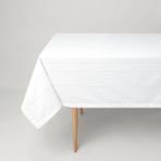Linens Patrick 150x250 cm Masa Örtüsü Kırık Beyaz