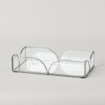 Linens Romilly 20X11 cm Tepsi Silver - Gümüş