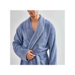 Linens Soft Pamuk Bornoz Mavi