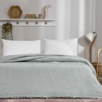Linens Tencel Velure Pike Çift Kişilik Gri