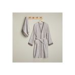 Linens Tesso Bambu M/L Bornoz Seti Stone