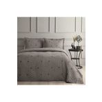 Linens Vita Gri Çift Kişilik Yatak Örtüsü