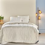 Linens Wooly Yün Tek Kişilik Yorgan - Beyaz - 160 x 220 cm
