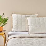 Linens Wooly Yün Yastık Standart - 50 x 70 cm - Beyaz