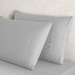 Linens x Tencel™ Lyocell 2'li Standart Yastık Kılıfı Seti Gri