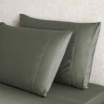 Linens X TENCEL™ Lyocell 2'li Standart Yastık Kılıfı Seti Yeşil - 50 x 70 cm