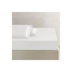 Linens X TENCEL™ Lyocell King Lastikli Çarşaf Beyaz