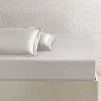 Linens X TENCEL™ Lyocell Süperking Lastikli Çarşaf Bej