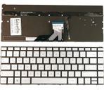 LineOn Hp Spectre X360 TPN-Q178 TPN-I128 Notebook Klavye Gümüş Işıklı - Dahili Klavye