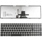 LineOn Lenovo Ideapad G50-80 Notebook Klavye Gümüş Işıklı