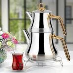 Lines Naz Aile Gold Çaydanlık