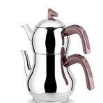 Lines Rose Şahmeran Mini Boy Soft Kulp Çelik Çaydanlık