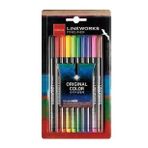 Lineworks Fineliner 10 Renk Kalem Seti 0.5Mm 1 Paket 10 Renk Kece Uclu Kalem