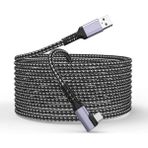 LİNK Oculus Quest 2 Link Kablosu - 3 mt Usb-C Hızlı Şarj ve Aktarım - Siyah