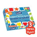 Link - Renkler Şekiller Bağlantı Kurma Oyunu - Bi Kutu Oyun Kolektif