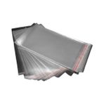 Linka 15 cm x 25 cm Şeffaf Bantlı Jelatin Yapışkanlı Poşet 5 'li