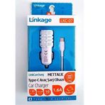 Linkage LKC-07 2.1A 10 W 2XUSB 1 m Metal Type-c Şarj Kablosu