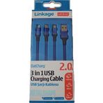 Linkage LKCB-07 2 m Type-c 2 Amper Lightning Şarj Kablosu