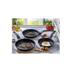LinkaHome 3'lü Döküm Yanmaz Yapışmaz Granit Tava Seti 20 Cm 24 Cm 28 Cm