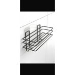 LinkaHome Metal Kancalı Tek Katlı Banyo Rafı