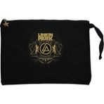 Linkin Park Live Al Milton Keynes Siyah Clutch Astarlı Cüzdan / El Çantası - 25x18cm