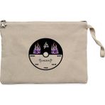 Linkin Park Plak Krem Clutch Astarlı Cüzdan / El Çantası - 25x18cm