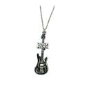 Linkin Park Temalı Elektro Gitar Kolye – 60 Cm Metal Rock & Nu Metal Aksesuar