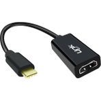 Linktech A196 Type-C (Usb-C) - HDMI Dönüştürücü Adaptör - Siyah