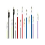 Linktech A585 Siyah 3.5 mm 1 mt Aux Ses Kablosu