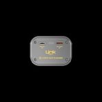 Linktech C122 Strong Gri 10000 mAh Şeffaf Powerbank