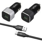 Linktech C681 Qc 3.0 18W Micro Usb Araç İçi Şarj Aleti Set