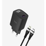 Linktech G848 Premium Tip-C Lightning Mini 30W USB-C Süper SI Kablolu Şarj Adaptörü ve Şarj Aleti