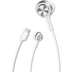 Linktech H75 Type-C Gri Kulakiçi Kablolu Kulaklık