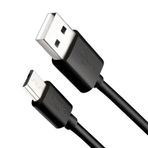 Linktech K565 Strong Micro USB Data/şarj Kablosu 2.4A 30CM - Siyah