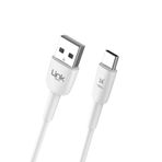 LinkTech K602 Safe USB - Type-C 3A Data ve Şarj Kablosu 1mt Beyaz