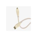 Linktech K691 Safe 1200mm 120W USB-A → Tip-C Turbo Şarj Ve Data Kablosu, Krem