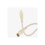 Linktech K692 Safe 1200mm USB-A → Lightning Şarj Ve Data Kablosu, Krem