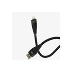 Linktech K692 Safe 1200mm USB-A → Lightning Şarj Ve Data Kablosu, Siyah