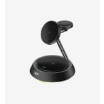 Linktech LPW-W797 Premium Üçü Bir Arada Masaüstü Wireless Telefon Tutacağı ve Şarj Aleti