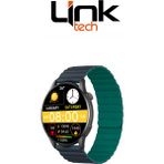 LinkTech S104 Premium Lt Watch 46MM Süper Amoled IP68 Suya Dayanıklı Akıllı Saat (Kvk Türkiye Garantili) - Turkuaz