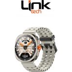 LinkTech S106 Premium Lt Watch 46MM Süper Amoled IP68 Suya Dayanıklı Akıllı Saat (Kvk Türkiye Garantili) - Beyaz